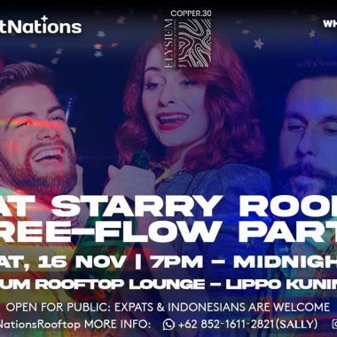 ExpatNations Starry Rooftop Free-Flow Party