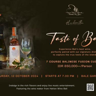 Taste of Bali at Nusa Dua Beach Hotel & Spa