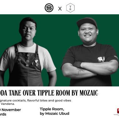 Club Soda Canggu Take Over Tipple Room by Mozaic Ubud