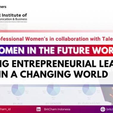 BritCham present Women in the Future of Work: Redefining Entrepreneurial Leadership in a Changing World