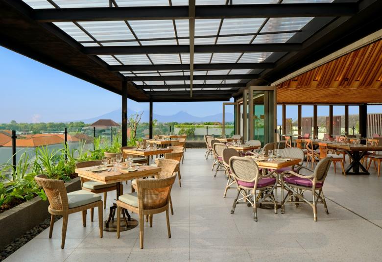 An Elevated Breakfast Experience At Above Rooftop Lounge & Bar, Four Points by Sheraton Bali, Seminyak