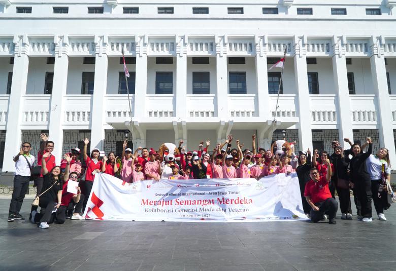 Swiss-Belhotel East Java Unites for Independence with UPTD Kampung Anak Negeri and Veteran Legion