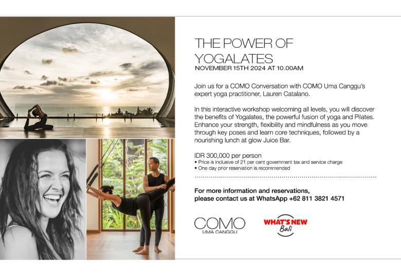 The Power of Yogalates: A COMO Conversation with Lauren Catalano at COMO Uma Canggu