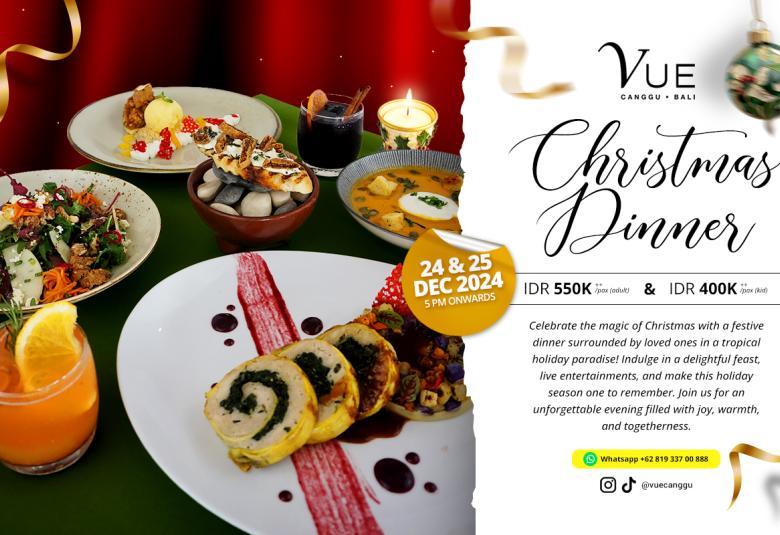 Begin the festivity with Christmas Delights at VUE Canggu