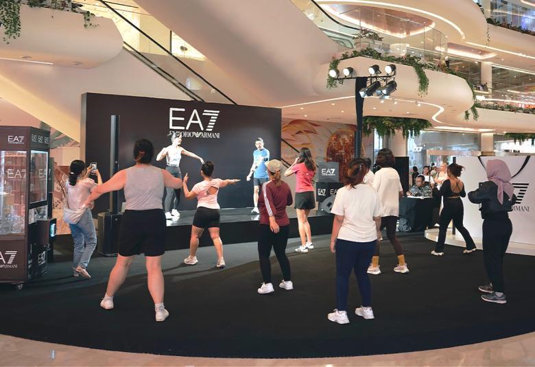 EA7 Emporio Armani Successfully Hosts Grand Opening at Icon Sanur Bali with 'EA7 Fit Week’