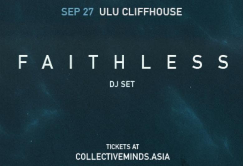 Faithless DJ in Ulu Cliffhouse, Bali