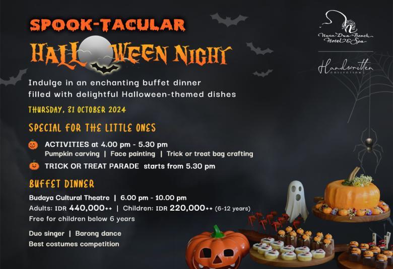 Spook – Tacular Halloween Night at Nusa Dua Beach Hotel & Spa