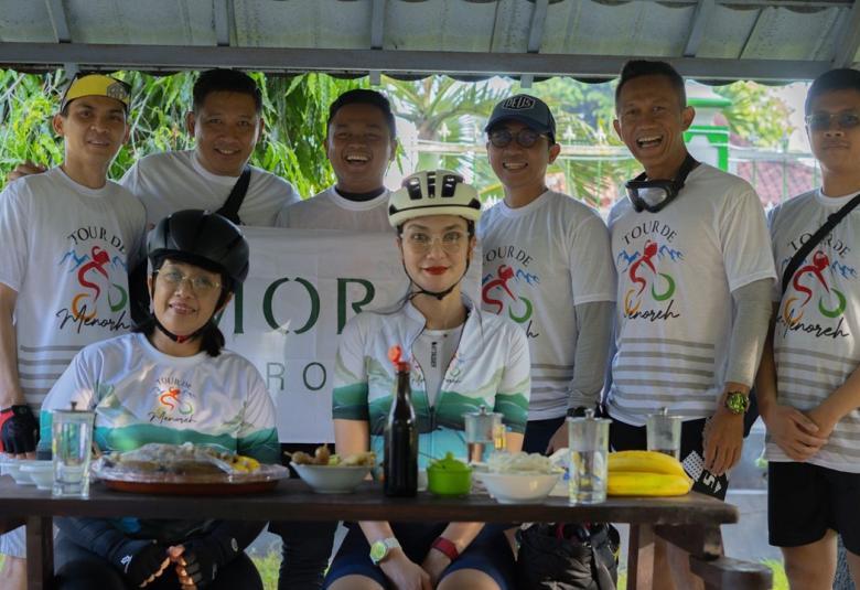 MORA Group Support Local Tourism in Tour De Menoreh and Jogja Cultural Wellness Festival