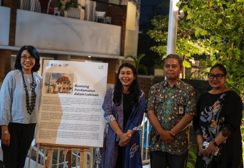 “Peaceful Harmony”, THE 1O1 Yogyakarta Tugu and Museum Benteng Vredeburg in Honor Heroes's Day 