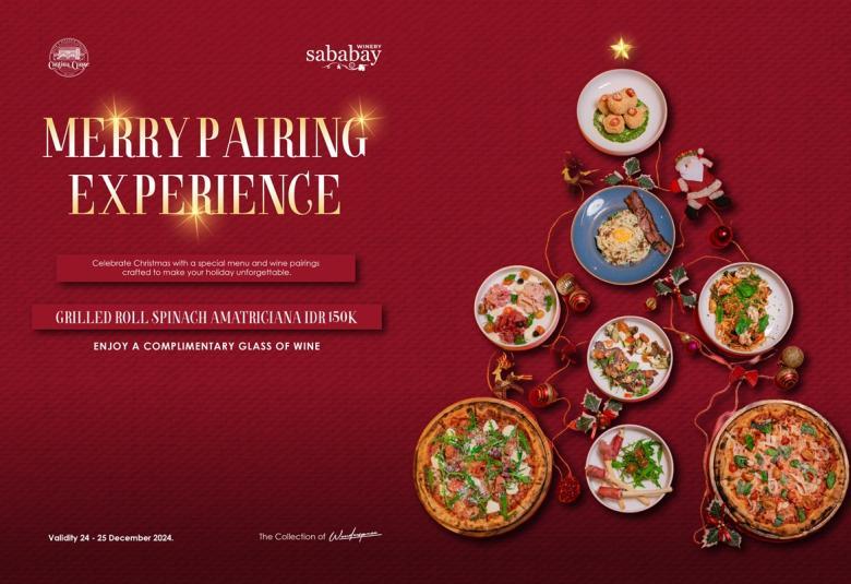 Cantina Classe’s Exclusive Festive Menu and Wine Pairing in Collaboration with Sababay Winery