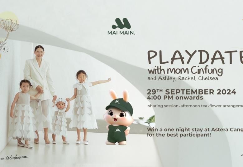 Playdate with Mom Cinfung at Mai Main Canggu