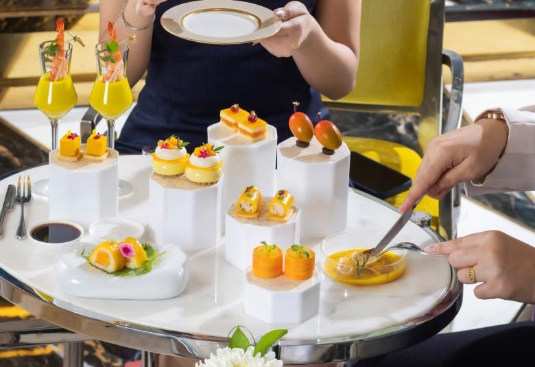 Mango Delights Afternoon Tea Four Seasons Hotel Jakarta