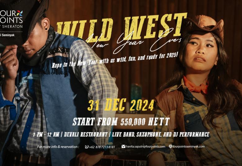 “Wild West New Year’s Eve!” - Rope in The New Year with Us, Wild, Fun, and Ready for 2025!