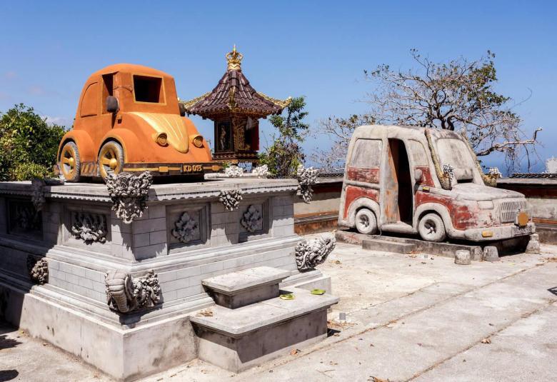 The Enigmatic Charm of Pura Paluang: Bali's Peculiar Car Temple