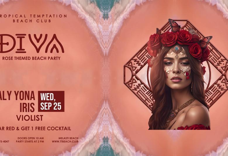 A Night of Roses: DIVA Party at Tropical Temptation Beach Club