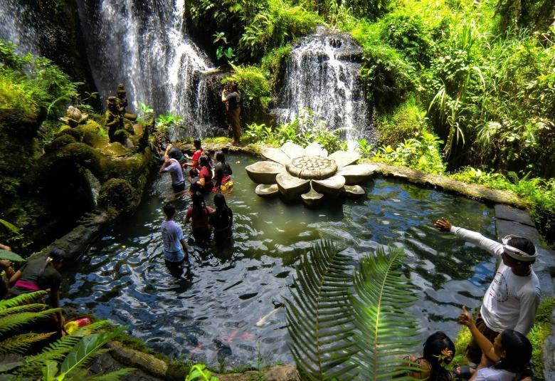 Spiritual Cleansing Sanctuary: Taman Beji Griya Waterfall