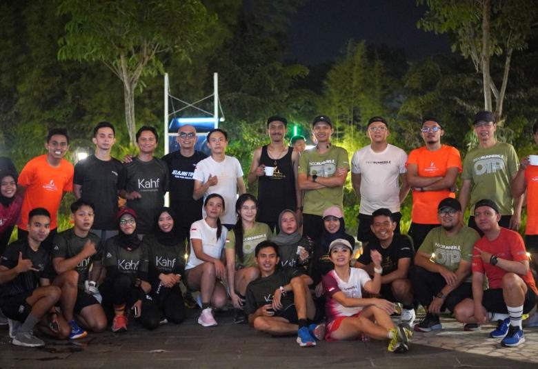 Mataram City Yogyakarta Holds "Thursday Night Run" with the Playon Community