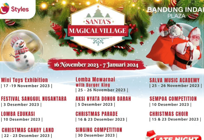 santa magical village