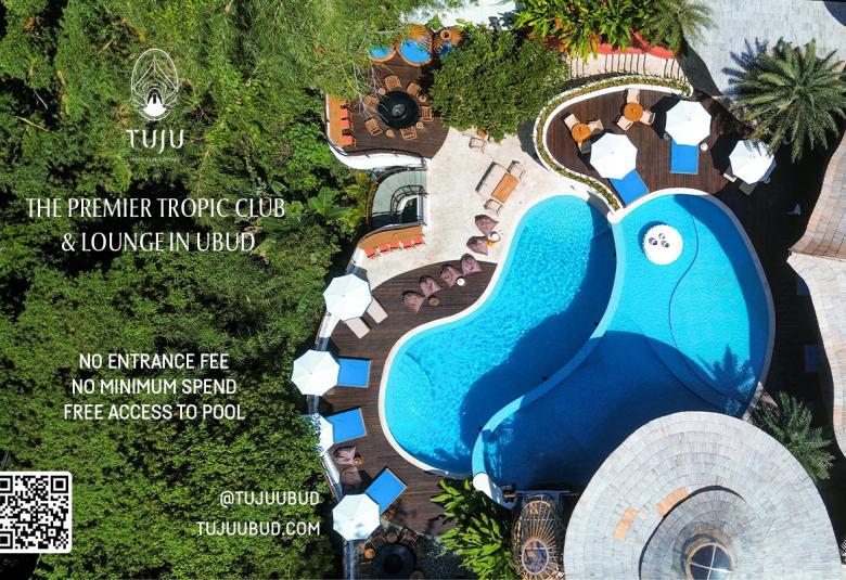 Discover TUJU Tropic Club & Lounge: Ubud’s Newest Tropical Oasis