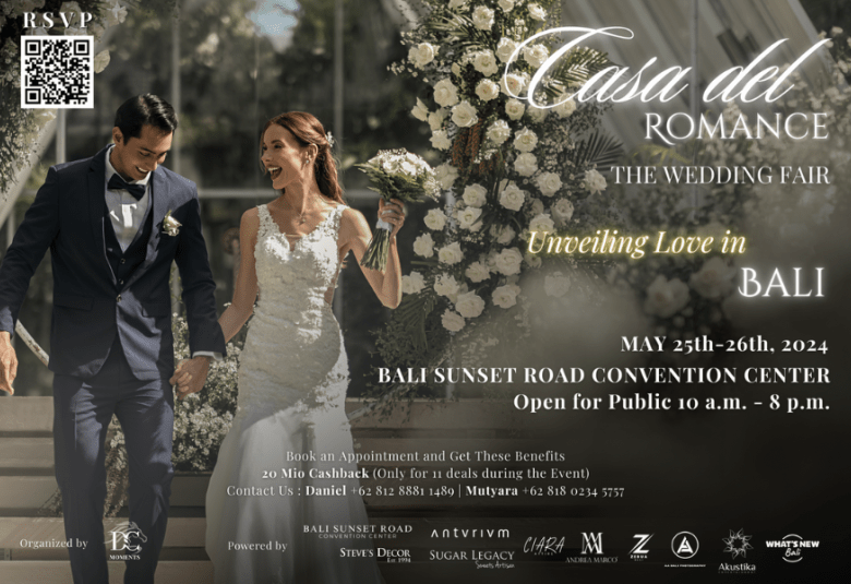 Casa del Romance Wedding Fair 2024 at Bali Sunset Road Convention Center