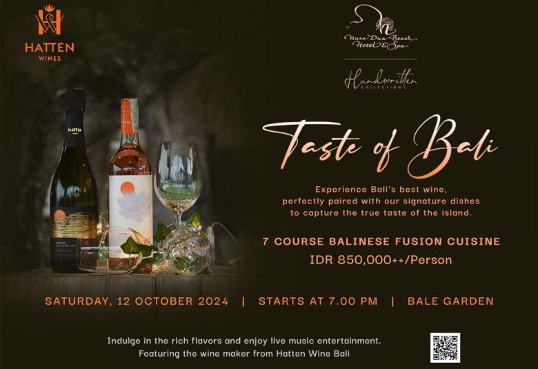 Taste of Bali at Nusa Dua Beach Hotel & Spa