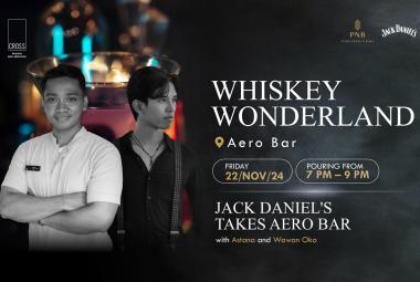 Whiskey Wonderland, A Jack Daniel’s Bar Takeover at Aero Bar, Cross Paasha Bali Seminyak 