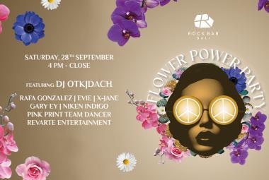 Rock Bar Flower Power Party