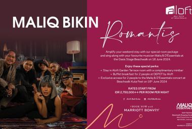 Maliq_Bikin_Romantis_at_Aloft_Bali_Kuta_at_Beachwalk