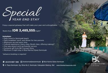 Unlock Unforgettable Year-End Moments with Blue Karma Dijiwa Seminyak