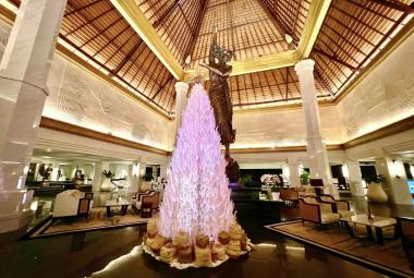 Redefining Christmas Magic with Artisan Puppets Christmas Tree at InterContinental Bali Resort