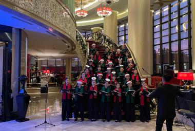 Christmas Tree Lighting - The Trans Luxurr Hotel 