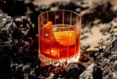 Paradise found in every sip of Karma Kandara's Classic Negroni