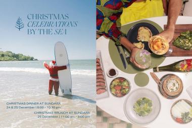 Christmas Deal at Sundara Restaurant in Four Seasons Resort Bali at Jimbaran Bay