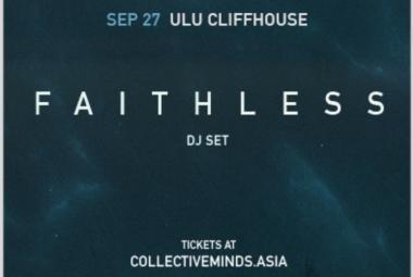 Faithless DJ in Ulu Cliffhouse, Bali