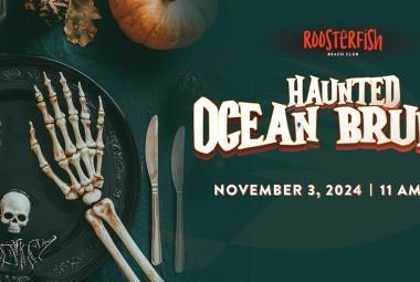 Halloween Season, Haunted Ocean Brunch at Rooterfish Beach Club