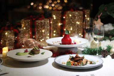 christmas dinner at the trans luxury hotel