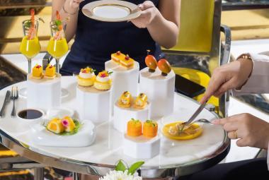 Mango Delights Afternoon Tea Four Seasons Hotel Jakarta