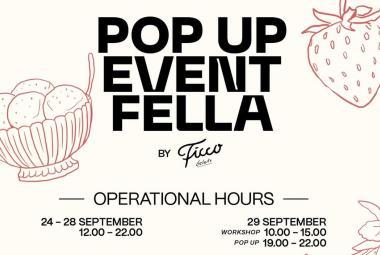 Pop Up Event Fella by Ficco Gelato