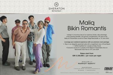 Maliq_Bikin_Romantis_at_Sheraton_Bali_Kuta_Resort