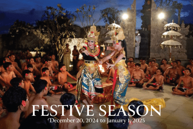 Celebrate the Festive Season with “Harmony with Heritage” at Six Senses Uluwatu, Bali