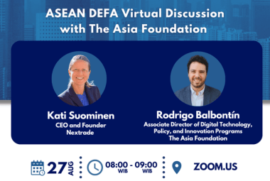  (VIRTUAL) ASEAN DEFA Discussion with The Asia Foundation